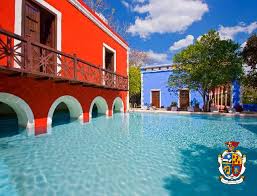 Turismo En Ciudad Juarez Te Muestra La Hacienda Santa Rosa Que Ofrece Dos Albercas Tres Chapoteaderos Do Casas Haciendas Hacienda Mexicana Casa Tipo Hacienda