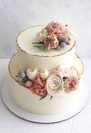 20 Fabulous Spring Wedding Cakes For 2021 Oh Best Day Ever Pretty Wedding Cakes Spring Wedding Cake Simple Wedding Cake
