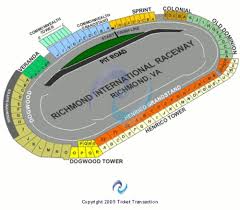Richmond International Raceway Tickets Seating Charts And