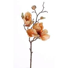 All of our handcrafted permanent botanical are created to enhance your home or office with real natural beauty. Silk Magnolia Flower Malbine Salmon 20 50cm O2 4 4 6 10cm