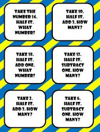 Mental Math Cards And Kaboom Mental Math Math Freebie Math