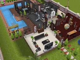 Don't forget that to get good neighbors you should make yourself a good and attractive neighbor. 7 One Story House Sims 4 Property Development Photos