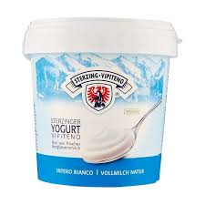Sterzing è lo yogurt bianco vipiteno che ti regala la bontà del latte del trentino e il sano gusto della produzione biologica. Sterzing Vipiteno Yogurt Vipiteno Intero Bianco 1000 G