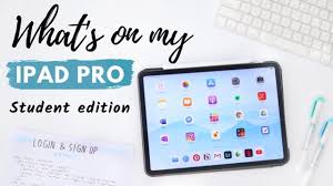 Of course, the ipad pro also runs all previous. What S On My Ipad Pro Student Edition Apps I Use For School Youtube Ipad Pro Whats On My Ipad Ipad Pro Apps