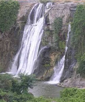 Kuntala Waterfall Adilabad, AI generated
