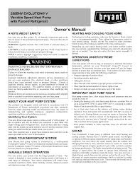 Check spelling or type a new query. Bryant 288bnv Owner S Manual Manualzz