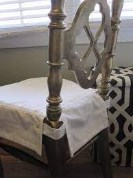 dining chair seat slip cover with button tabs instead of ties slipcovers for chairs seat covers for chairs dining room chair slipcovers