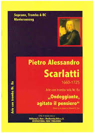 Scarlatti wrote 45 drammi per musica, also 7 melodrammi, 2 commedia per musica (or opere buffe ), 2 opere drammatice, 2 favole boscherecce, 2 tragedie in musica, 1 commedia, 1 dramma pastorale, and 1 dramma sacro per musica. Scarlatti Alessandro 1660 1725 Arie Com Tromba Nr 8a Ondeggiante Agitato Il Pensiero