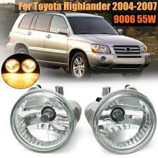 The reflector design makes better use of the factory bulbs. Pair Car Left Right Clear Bumper Driving Fog Lights Lamp Drl Daytime Running Lights Signal For Toyota Highlander 2004 2005 2006 2007 Buy From 25 On Joom E Commerce Platform