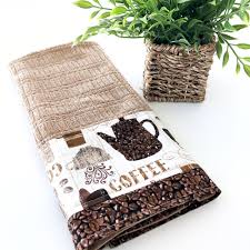 There are 8119 coffee kitchen towel for sale on etsy, and they cost $12.40 on average. Pin On Towels For Your Kitchen And Bath