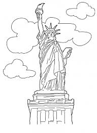 The statue of liberty coloring pages are a gallery of images of one of the most recognizable sculptures in the world. Statue Of Liberty Coloring Page Educations Coloring Home