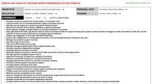 sap ariba resumes samples