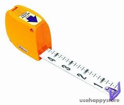 2 m/ 6 ft metric & imperial tape measure. Tape Measure Pocket Rod 6 Feet Big Number Heavy Duty End Hook Hand Tool Ruler Rod Hand Tools Measuring Stick