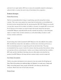 A great resume is a key that opens doors to a better future. Kfc Marketing Plan