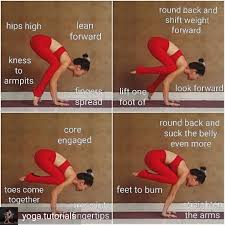 Crow Pose Yoga Postures Power Yoga Vinyasa Yoga