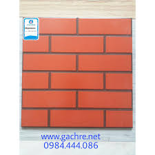 GẠCH TRANG TRÍ 40X40 MÀU ĐỎ GA401 VIGLACERA