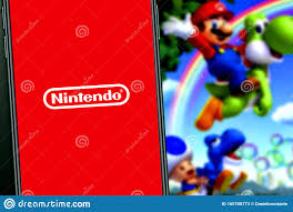 25 milhões de usuários no mundo todo. Telefono Inteligente Con El Logotipo De Nintendo Que Es Una Empresa Foto De Archivo Editorial Imagen De Insignia Elegante 165708773