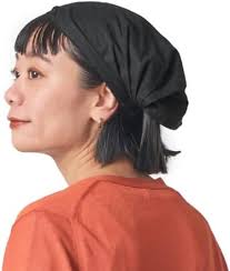 MapofBeauty Lot de 6 bandanas triangulaires élastiques et antidérapants