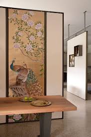 Chinese Garden With Peacock Mishawallcoverings Pure Silk Handemade Wallpaper Das Italienische Label Misha Kombini Tapeten Raumgestaltung Hochwertige Tapeten