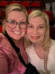 I was given tickets today for Leanne Morgan. (Thanks SO much Leah  Campbell!) Whew. We laughed a lot! 😂😂😂 She is hilarious! Such a fun  afternoon with @marcyk_mylifeandmyloves! No pics allowed during