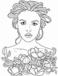 Girl Faces Coloring Pages New Beautiful Faces Coloring Page Meriwer Coloring