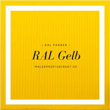Pin Auf Ral Farben Ral Gelb