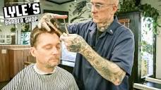 💈 Traditional Gentleman's HAIRCUT & HAIR STYLING Tips | Lyle's ...