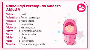 20 rangkaian nama bayi perempuan lengkap dengan artinya. 700 Nama Bayi Perempuan Modern Bermakna Indah Posbunda