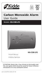 We review carbon monoxide detectors based on price, features, reliability, and customer reviews. Kidde Kn Cob Lp2 User Manual 16 Pages
