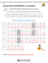 The worksheets are in pdf format. Free Halloween Math Worksheets
