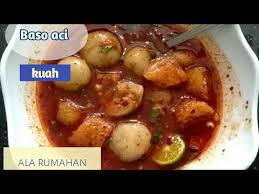Apalagi kuahnya yang hangat bisa membuat perut dan badan seketika hangat. Baso Aci Kuah Rumahan Youtube