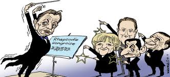 Karikaturen von stuttmann und schwalme. Viktor Orban Kuruz Der Neuzeit Voxeurop