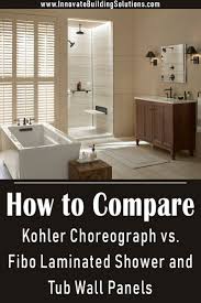 How To Compare Cultured Stone Laminate Bathroom Shower Wall Panels Innovate Building Solutions