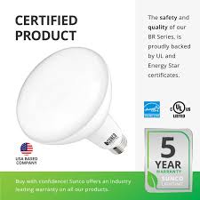 Sunco Lighting 10 Pack Br30 Dimmable Flood Led Light Bulb 11w 65w 2200k Amber Ebay