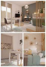 Vous avez le goût des couleurs, êtes doté d'une forte créativité et savez optimiser un. Amenager Un Studio Rhinov Amenagement Studio Interieur D Appartement Agencement Sejour