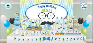 5 out of 5 stars. 1st Birthday Party For Him Boy Set Of 3 Little Man Mustache Little Man Birthday Decorations White Little Man Arrow Balloon Mustache Birthday Party Decorations Balloons First Birthday Balloons Decorations Balloons