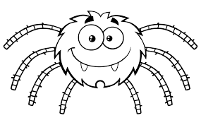 This spider coloring page features a picture of a large spider to color for halloween. 10 Best Halloween Spider Coloring Pages Printable Printablee Com