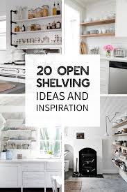 If the cabinets are in good condition, the doors can be easily removed to convert the cupboards into a beautiful shelving unit. Open Shelving Is It Still In Or On Its Way Out Tidbits