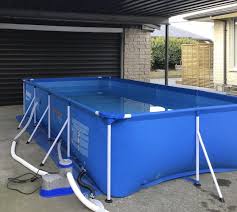 Bestway Family Splash Steel Frame Pool Set 4 0m X 2 11m X 0 81m In Home Outdoor Living Pools Spas Pools Spa Pool Bestway Steel Frame