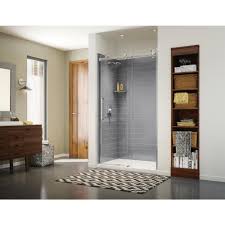 This led to a leak into the floor and wall that. Pin By Nicole Robb On Homes Shower Stall Sophisticated Bathroom Shower Wall