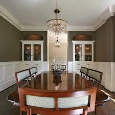 The overall wainscoting cost is also greatly reduced if you do the work yourself instead of hiring a pro. Dining Room Wainscoting Wild Country Fine Arts