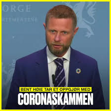 Bent høie (born 4 may 1971) is a norwegian politician from the conservative party who has been minister of health and care services since 2013. Vg Bent Hoie Tar Et Oppgjor Med Coronaskammen Facebook