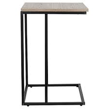 Ideal for eating, as a laptop computer table, study desk, reading, writing, or just about anything you normally use a table surface for. Hollyhome Slide Under Sofa Side Table Metal Slats Snacks Side End Table Side Table Sofa Side Table Living Room Table