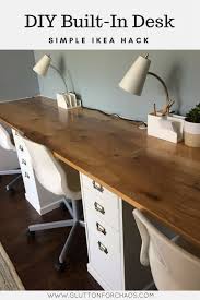 Can you believe that's a. Home Office Reveal Part 1 Built In Desk Glutton For Chaos