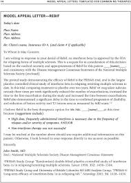 The letter for the insurance claim is written with regards to the insurance of your vehicle. Health Insurance Appeal Letters Pdf Free Download