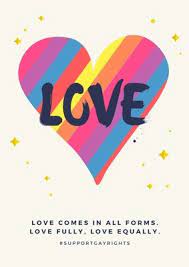 It explains how to use language respectfully and inclusively when working with and referring to lgbtiq people. Free Custom Printable Gay Rights Poster Templates Canva