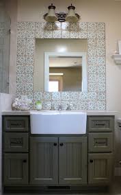 terrific apron front sink bathroom
