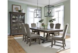 I love how painted furniture breathes new life into something that might have once belonged to your grandmother or parents, and they left it to you. Samuel Lawrence Lasalle S546 140a B Traditional Gray Brown China Cabinet With Built In Lighting Corner Furniture China Cabinets