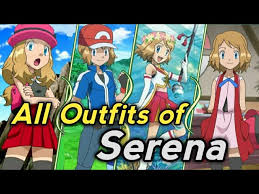 All Outfits of Serena | Pokemon | Hindi | By Hoopa Sage - YouTube
