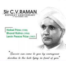 SIR CHANDRASEKHARA VENKATA RAMAN